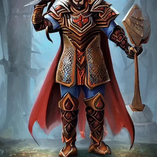 Prompt: animated armor that looks like karn the great creator, full body portrait, style of magic the gathering, dungeons and dragons, fantasy, intimidating