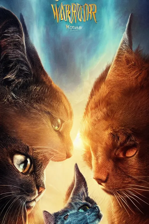 Contest submission: Warrior cats movie Poster by Nightbane.Wolf -- Fur  Affinity [dot] net