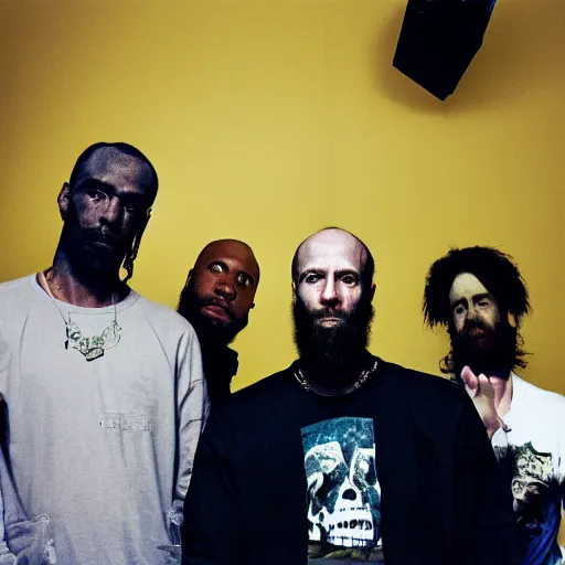 Prompt: photo of Death Grips