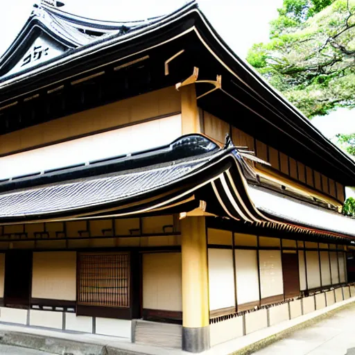 Image similar to art deco traditional japanese building