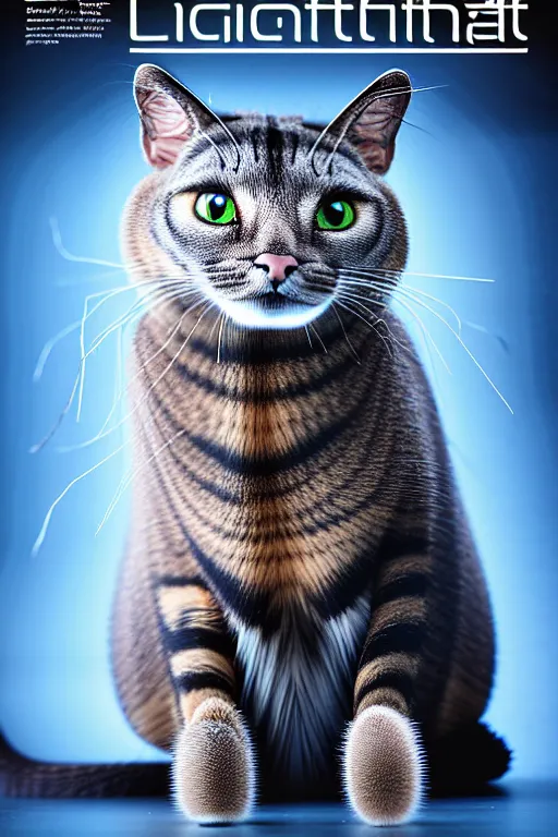 Prompt: realistic detailed photo of the robocat, symmetry, awesome exposition, very detailed, highly accurate, intricate, professional lighting diffracted lightrays, 8 k, sense of awe, science magazine cover