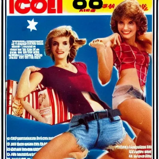 Image similar to cool 1 9 8 0 s action figurine magazine ad photo