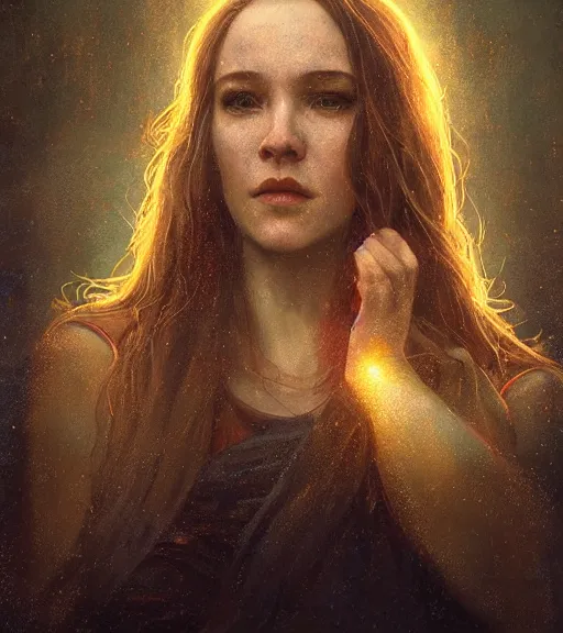 Prompt: riveting seductive oracle of delphi portrait, rim light, mysterious atmospheric lighting, painted, intricate, volumetric lighting, beautiful, rich deep colours masterpiece, golden hour, sharp focus, ultra detailed, by leesha hannigan, ross tran, thierry doizon, kai carpenter, ignacio fernandez rios