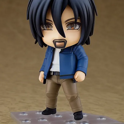 Image similar to Keanu Reeves Nendoroid figure