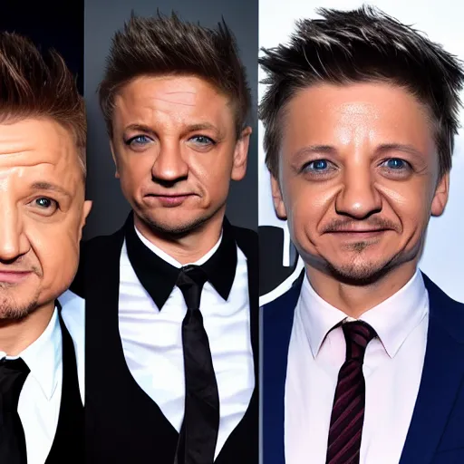 Prompt: jeremy renner, drew gooden the youtuber, and danny gonzalez