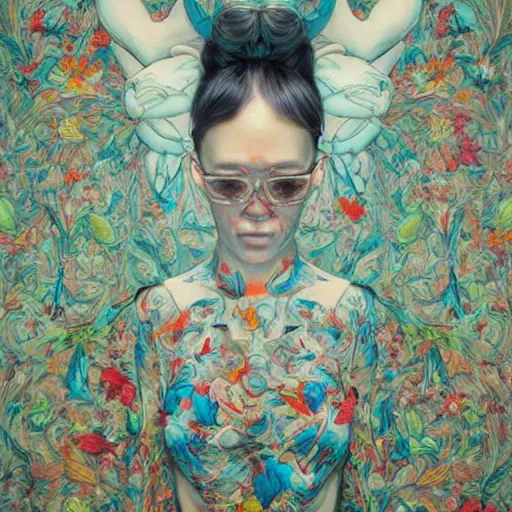 Image similar to by james jean,