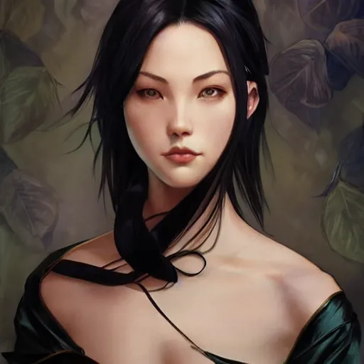 Prompt: cassandra cain in satin, sleeping in bed, beautiful face!!!!, 2 7 years old, cg animation, lifelike, animated, realistic, character select portrait, by artgerm, greg rutkowski, alphonse mucha, 3 d