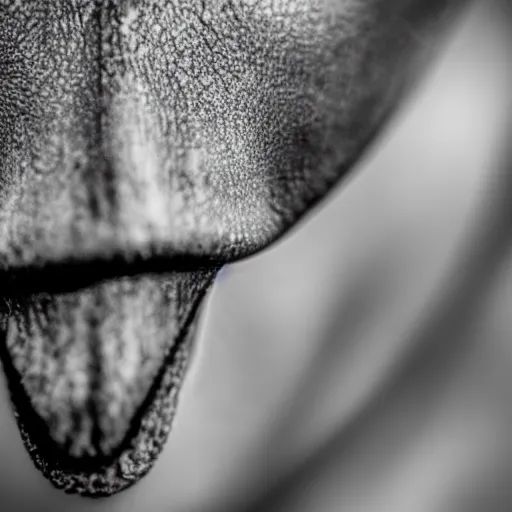 Prompt: a highly detailed, macro shot of a nose, 8k, depth of field