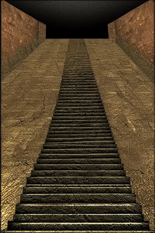Image similar to stairway from hell to heaven hd 3 d