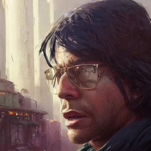 Image similar to highly detailed portrait sylvester stalone is rambo in gta v, stephen bliss, unreal engine, fantasy art by greg rutkowski, loish, rhads, ferdinand knab, makoto shinkai and lois van baarle, ilya kuvshinov, rossdraws, tom bagshaw, global illumination, radiant light, detailed and intricate environment