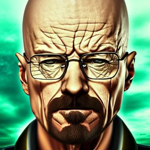 Image similar to photo of walter white as kiryu kazuma, photography, photorealism, realism, realistic