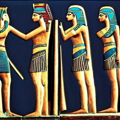 Image similar to egyptian revival postmodernism