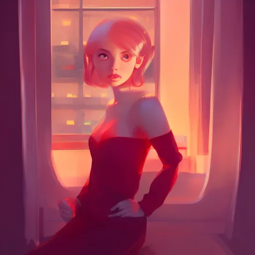 Image similar to the most beautiful person in the world, ambient lighting, 4 k, lois van baarle, ilya kuvshinov, rossdraws, erol otus, artstation