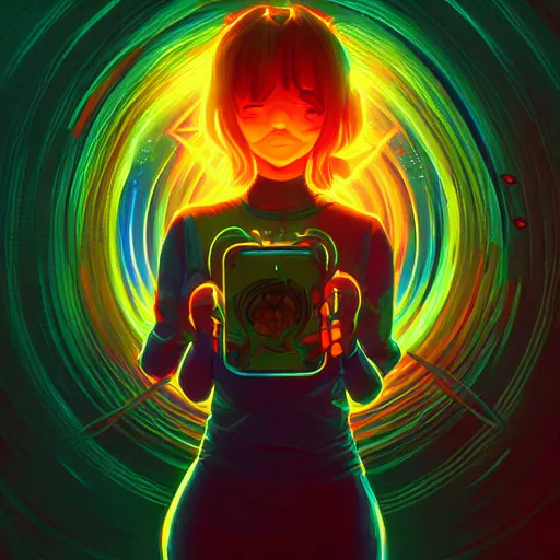 Image similar to skill magic deepdream radiating a glowing aura stuff loot legends stylized digital illustration video game icon artstation lois van baarle, ilya kuvshinov, rossdraws,