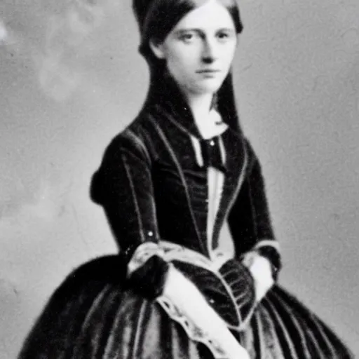 Prompt: a german young adult princess, circa 1 8 5 8