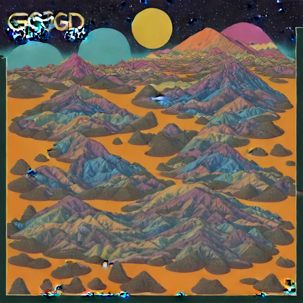 Image similar to geogaddi album cover