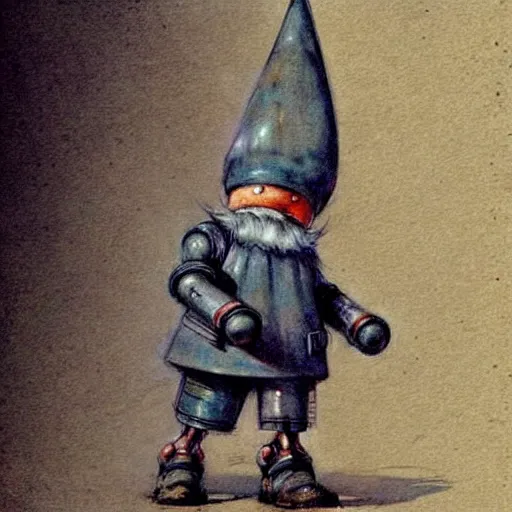 Image similar to ( ( ( ( ( 1 9 5 0 s robot knome. muted colors. ) ) ) ) ) by jean - baptiste monge!!!!!!!!!!!!!!!!!!!!!!!!!!!!!!