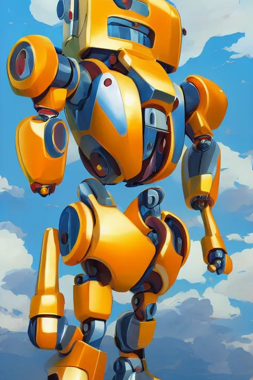 Image similar to metabots medabots medarotto medarot robot minimalist comics, behance hd by jesper ejsing, by rhads, makoto shinkai and lois van baarle, ilya kuvshinov, rossdraws global illumination ray tracing hdr radiating a glowing aura