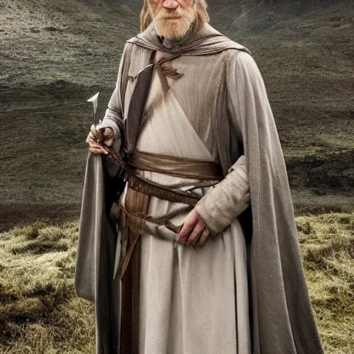 Image similar to iain glen as gandalf