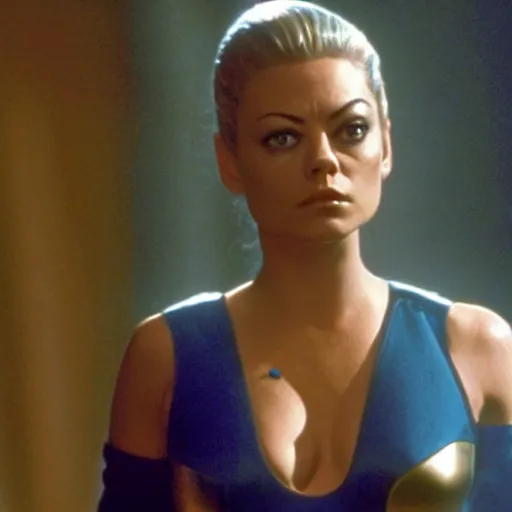 Image similar to A still of Mila Kunis as Seven of Nine in Star Trek Voyager (1995)