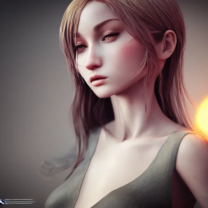Prompt: , fine, realistic, hyperrealistic, photorealistic, shaded, lighting, nixeu, ian, sprigger, wlop, popularity, choi, glamour, feminine, elegant, smooth, vibrant, focused, radiant, light, detailed, intricate, unreal, engine, 5, rendered, octane, rendered