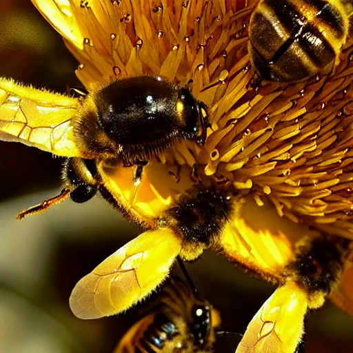 Image similar to “up close of honey bee”