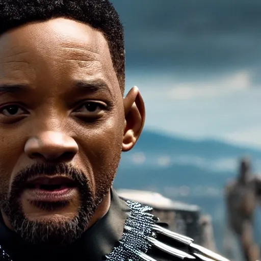 Image similar to Will Smith as Black panther 4K detail