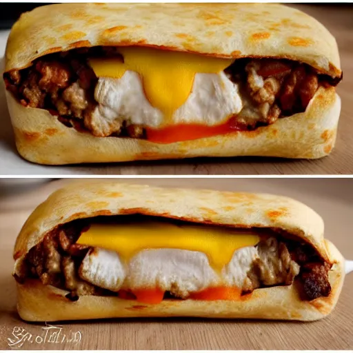 Image similar to realistic hotpocket