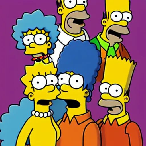 Image similar to the simpsons