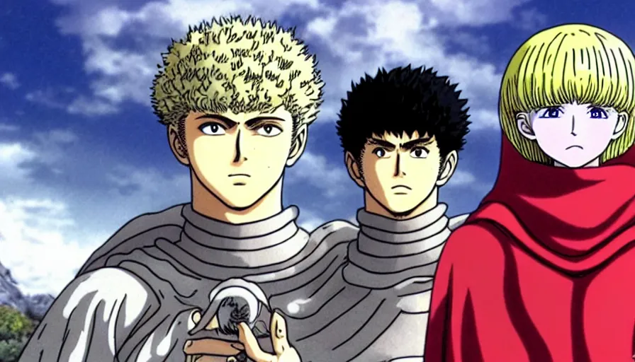 Image similar to the two complementary forces that make up all aspects and phenomena of life, from Berserk