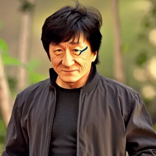 Image similar to A stunning awesome photo from popular movie starring jackie chan generated by artificial intelligence, extremely detailed, award winning photography, perfect faces