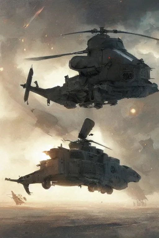 Image similar to a mech sodier with a head of a british longhair cat in the helicopter cabin ready to deploy, epic scene, by greg rutkowski