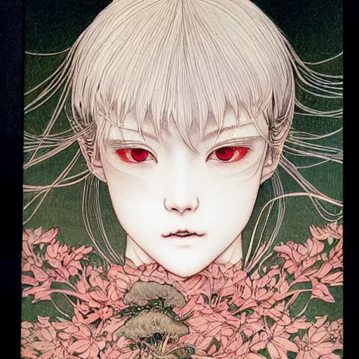 Prompt: prompt : portrait soft light painted by takato yamamoto and james jean, magical eyes, inspired by sailor moon anime, smooth face feature, intricate oil painting, high detail, sharp high detail, manga and anime