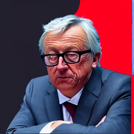 Prompt: Jean-Claude Juncker as a sith, European Union