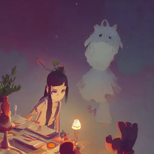 Image similar to gawr gura enjoying the holidays, detailed, cory loftis, james gilleard, atey ghailan, makoto shinkai, goro fujita, studio ghibli, rim light, exquisite lighting, clear focus, very coherent, plain background