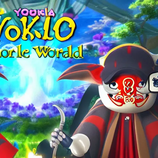 Prompt: yokai world, cinematic