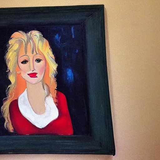 Prompt: “Painting of Dolly Parton made by Modigliani”