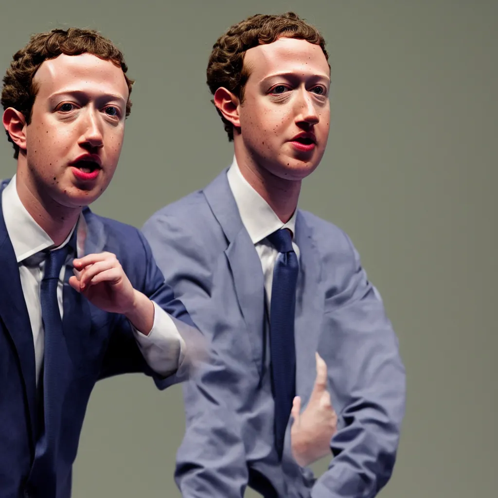 Image similar to the zuck, hyper realistic, 4 k