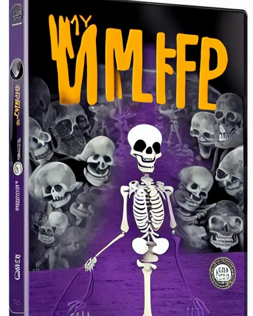 Image similar to 'my wife is a skeleton 2: no bones about it' blu-ray DVD case still sealed in box, ebay listing