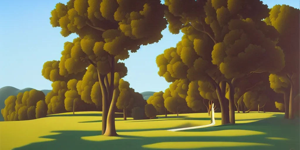 Image similar to dreaming, summer evening, kenton nelson