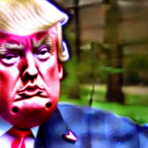 Prompt: a film still of obese donald trump on my 6 0 0 lb life, hyper realism, photo, 8 k