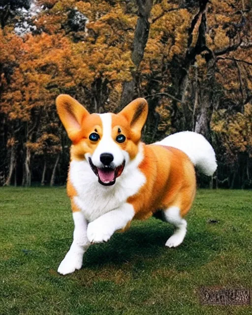 Image similar to photos of warriors riding happy looking corgi dogs into battle, photorealistic, cinematic, in the style of peter jackson