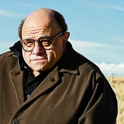 Image similar to still image of danny devito in breaking bad