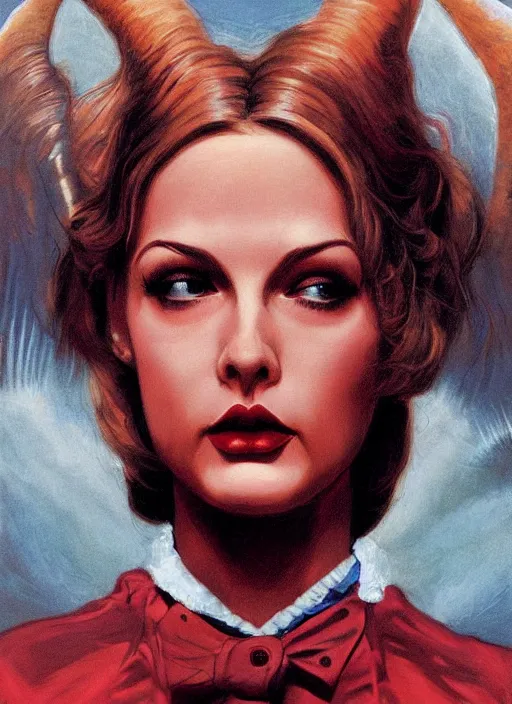 Image similar to twin peaks poster art, portrait of talyor swift cheerleader, from scene from twin peaks, by michael whelan, rossetti bouguereau, artgerm, retro, nostalgic, old fashioned, 1 9 8 0 s teen horror novel cover