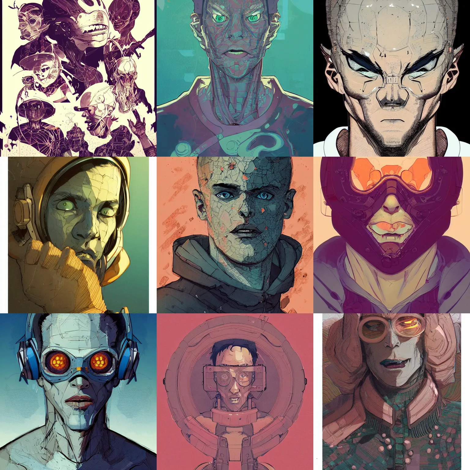 Prompt: a study of cell shaded portrait of Selton Mello concept art, llustration, post grunge, concept art by josan gonzales and wlop, by james jean, Victo ngai, David Rubín, Mike Mignola, Laurie Greasley, highly detailed, sharp focus, alien, Trending on Artstation, HQ, deviantart, art by artgem