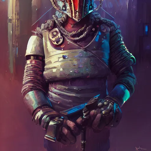 Image similar to cyberpunk viking helmet mask warrior goddess robot ninja fantasy, art gta 5 cover, official fanart behance hd artstation by jesper ejsing, by rhads, makoto shinkai and lois van baarle, ilya kuvshinov, ossdraws