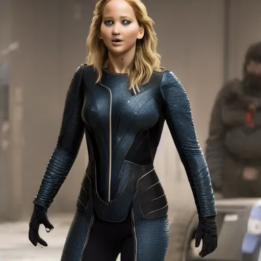 Prompt: Jennifer Lawrence as Starlight, from The Boys (Series)