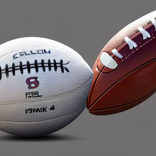 Prompt: elon musk taking a bite out of a football, highly detailed, extremely high quality, hd, 4 k, 8 k, canon 3 0 0 mm, professional photographer, 4 0 mp, lifelike, top - rated, award winning, realistic, detailed lighting, detailed shadows, sharp, no blur, edited, corrected, trending