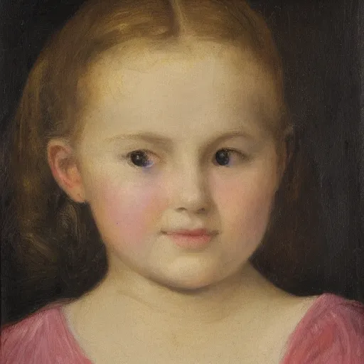 Prompt: portrait of a young girl