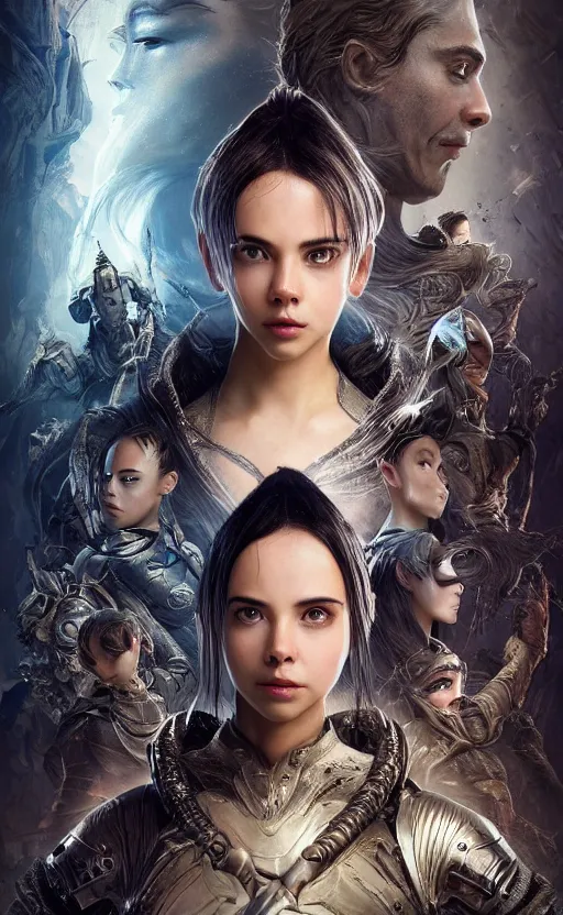 Prompt: a professional portrait of a beautiful young female, clothed in ethereal battle armor, olive skin, long dark hair, beautiful bone structure, symmetrical facial features, deep forest psytrance Neo-Gothic concept, infinity glyph waves, intricate artwork masterpiece, very coherent artwork, cinematic, from Valerian and the City of a Thousand Planets, in the style of Ruan Jia and Mandy Jurgens and Artgerm and Greg Rutkowski and William-Adolphe Bouguerea, very coherent artwork, trending on cgsociety, ultra high quality model, production quality cinema model, high detail chromatic ink outline, octane render, unreal engine 8k, hyper realism, high detail, octane render, unreal engine, 8k, High contrast